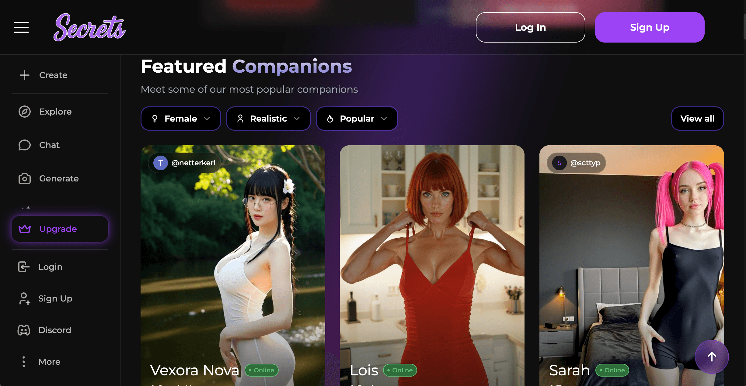 Secrets.ai preview