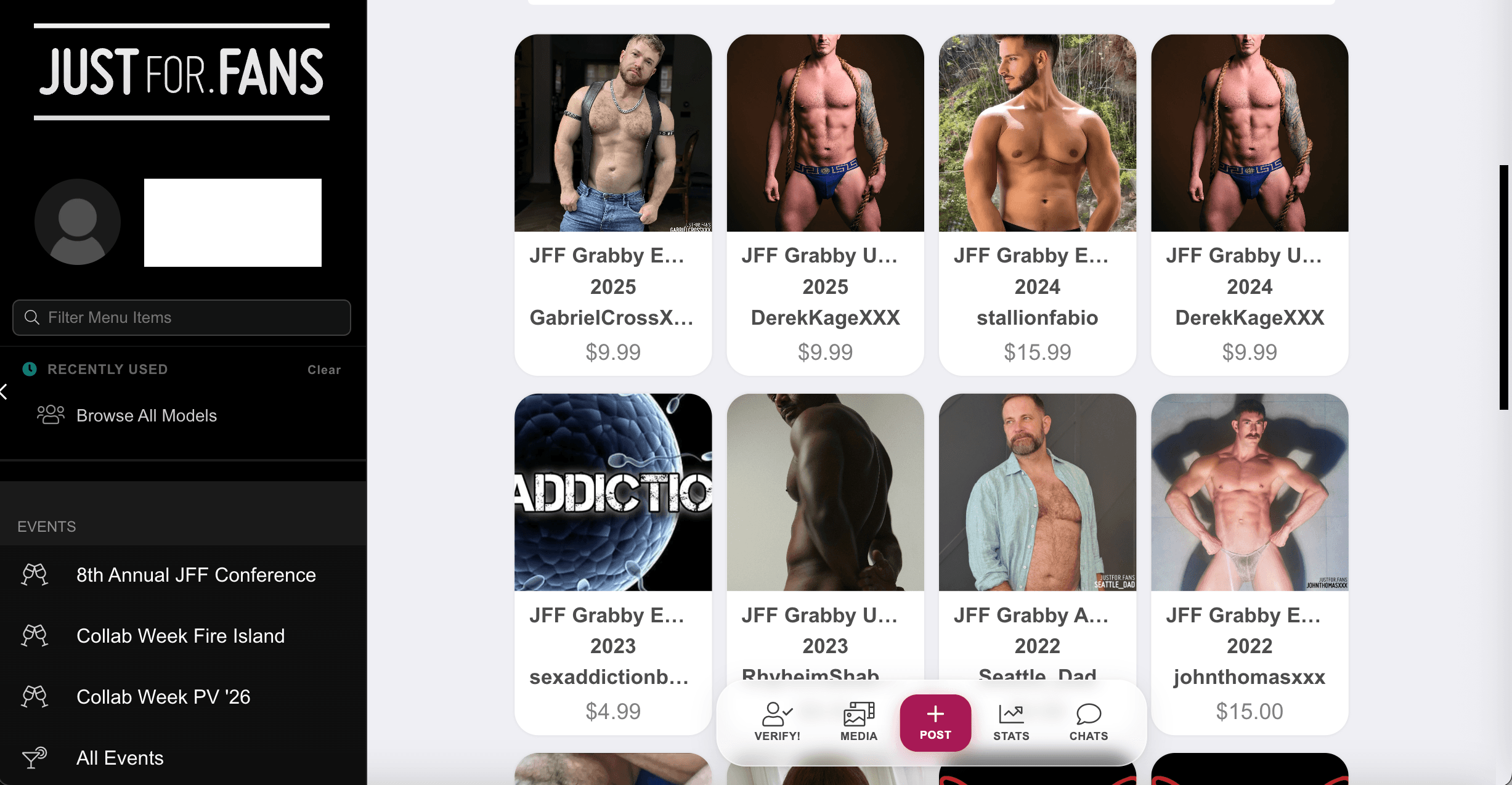 JustForFans preview