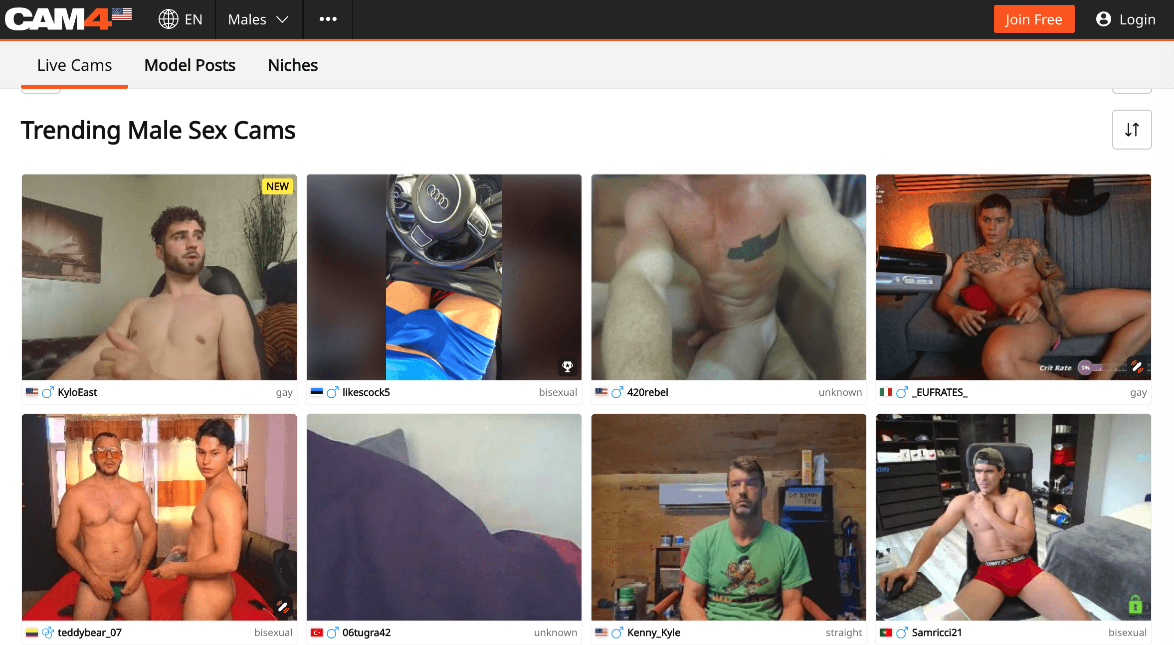 Cam4 preview
