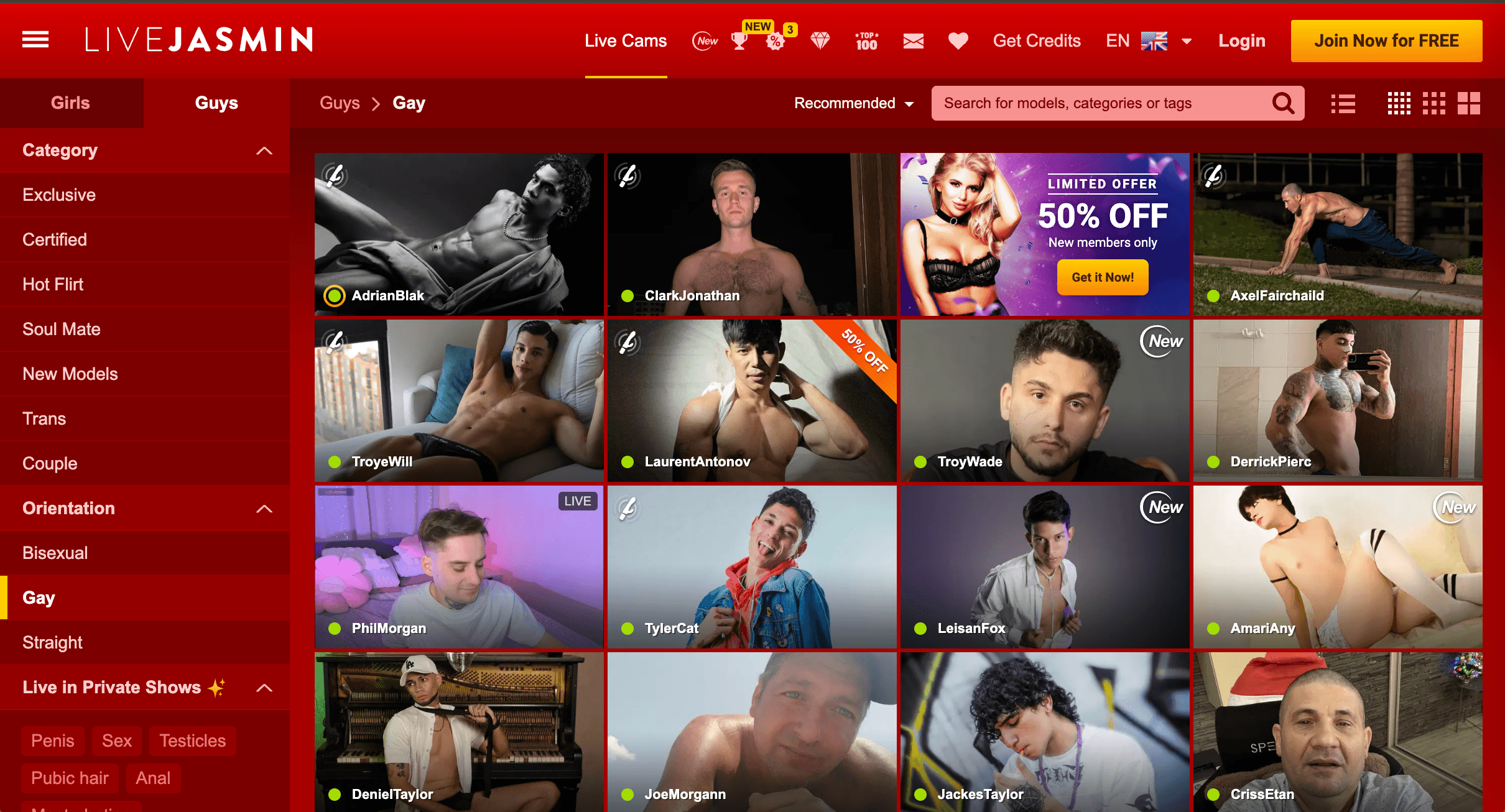 LiveJasmin preview