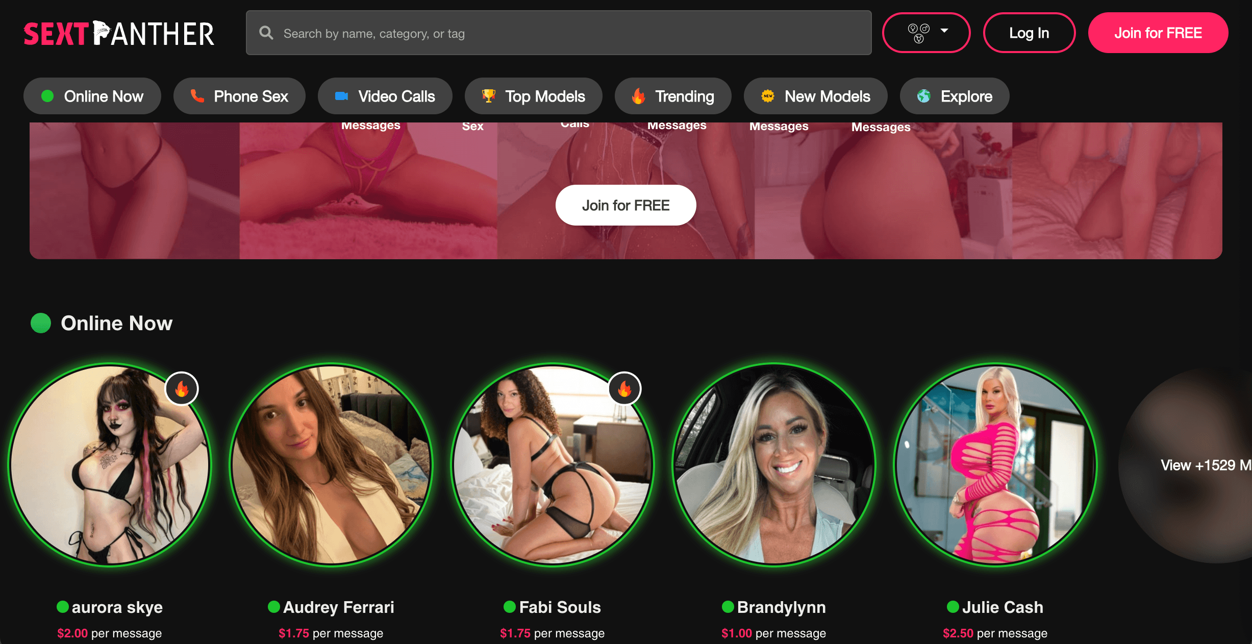 Site preview for Best Sex Chat & Sexting Sites (2026) — Top Platforms Ranked