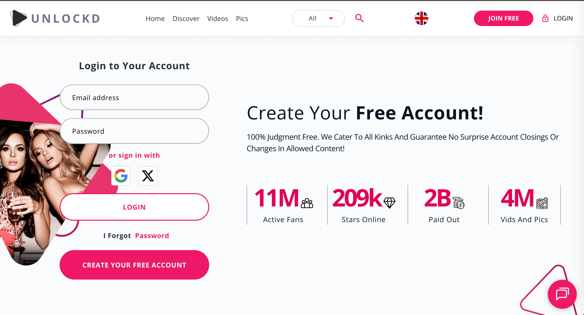 Unlockd preview